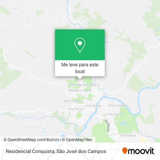 Residencial Conquista mapa