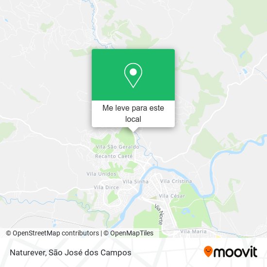 Naturever mapa