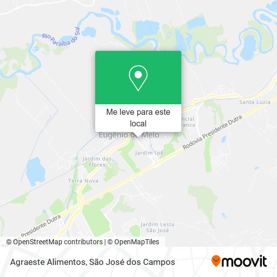 Agraeste Alimentos mapa