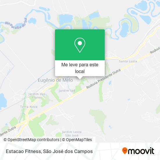 Estacao Fitness mapa