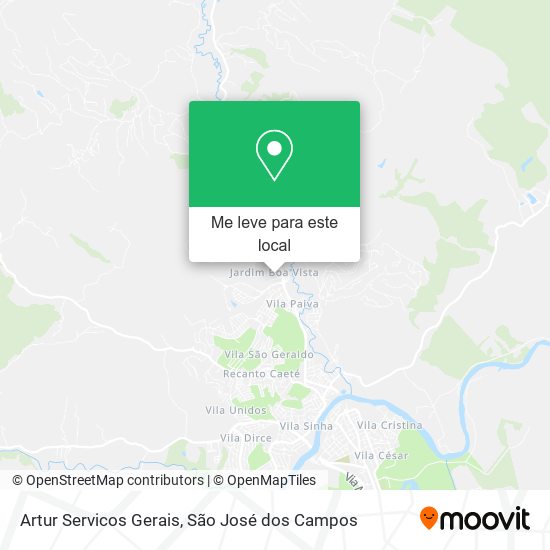 Artur Servicos Gerais mapa