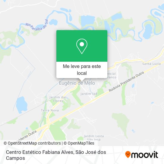 Centro Estético Fabiana Alves mapa