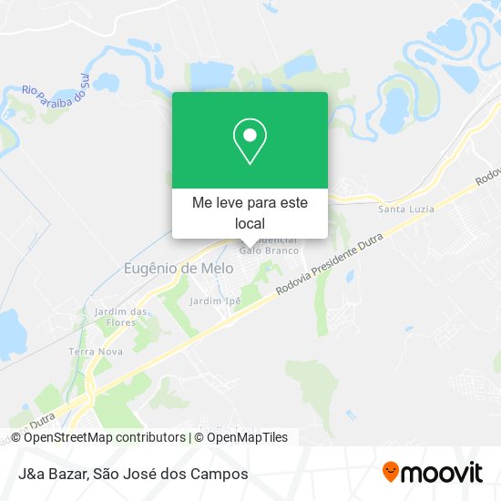 J&a Bazar mapa