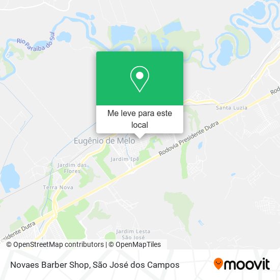 Novaes Barber Shop mapa