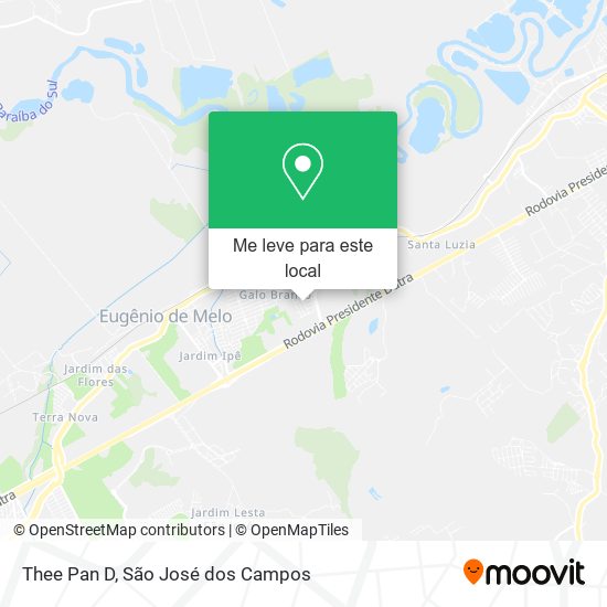 Thee Pan D mapa