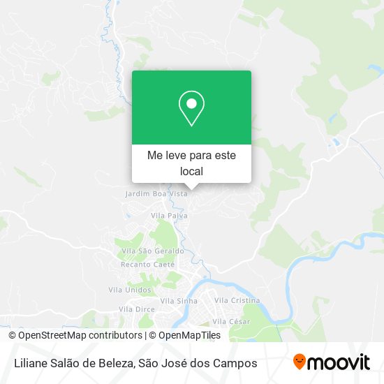 Liliane Salão de Beleza mapa