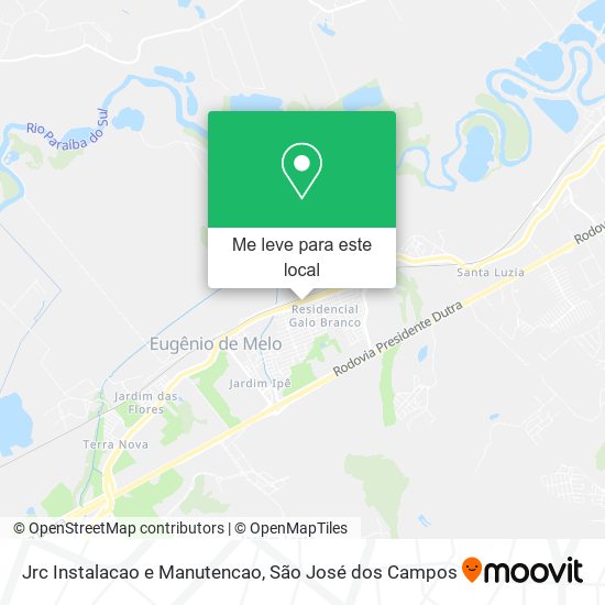 Jrc Instalacao e Manutencao mapa