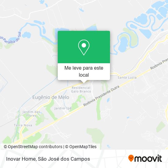 Inovar Home mapa