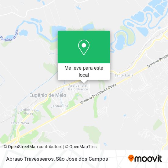 Abraao Travesseiros mapa