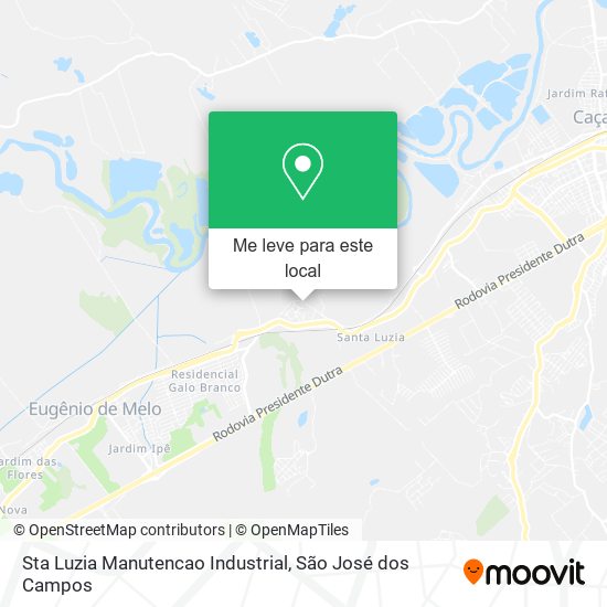 Sta Luzia Manutencao Industrial mapa