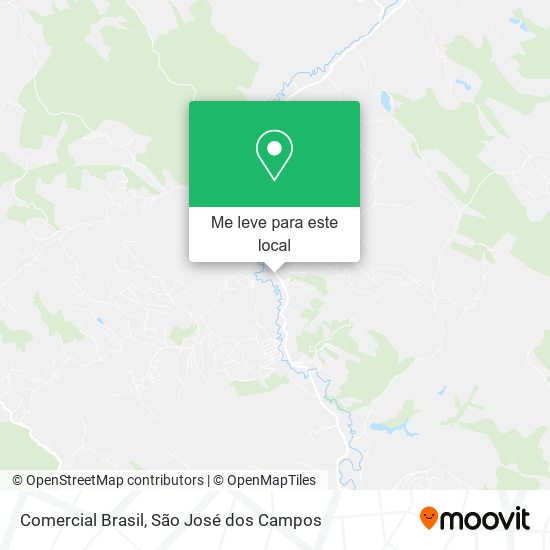 Comercial Brasil mapa