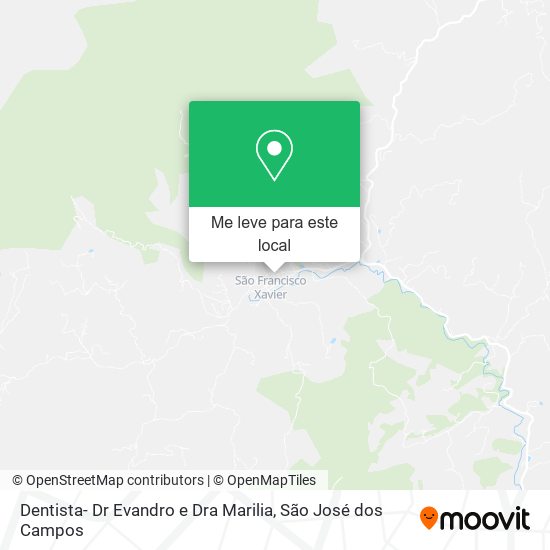 Dentista- Dr Evandro e Dra Marilia mapa