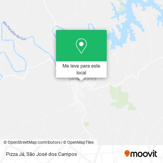 Pizza Já mapa