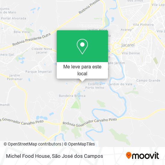 Michel Food House mapa