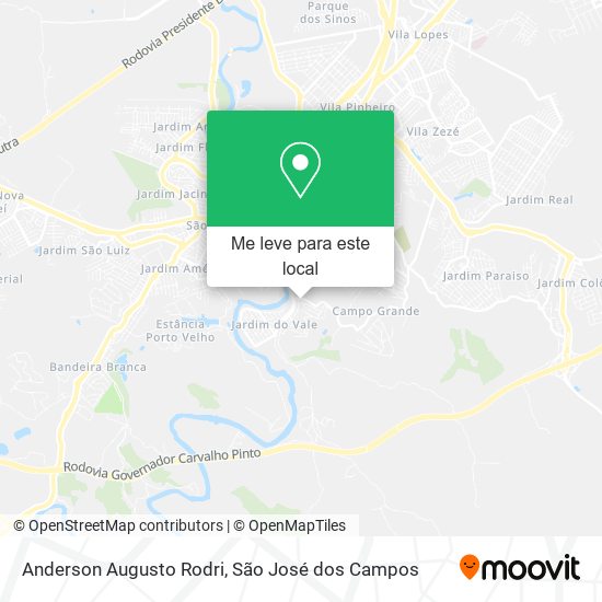 Anderson Augusto Rodri mapa