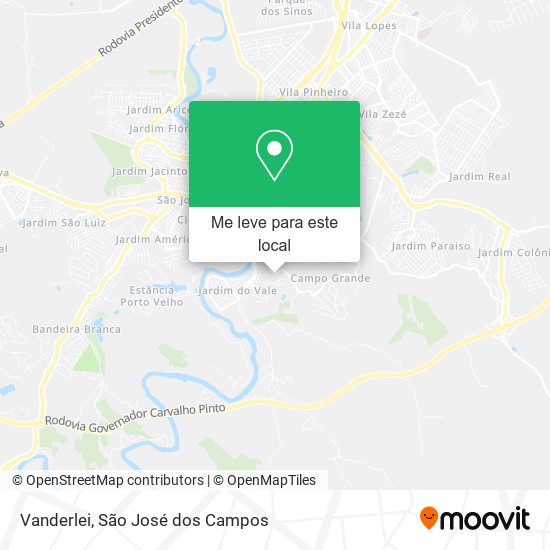 Vanderlei mapa