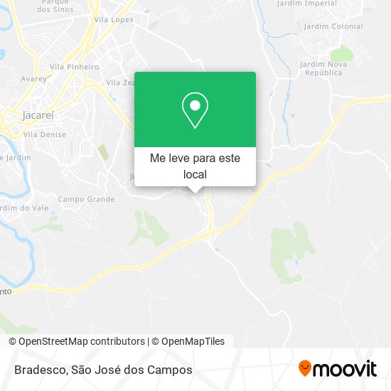 Bradesco mapa