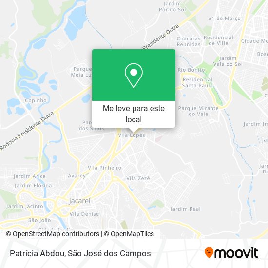 Patrícia Abdou mapa