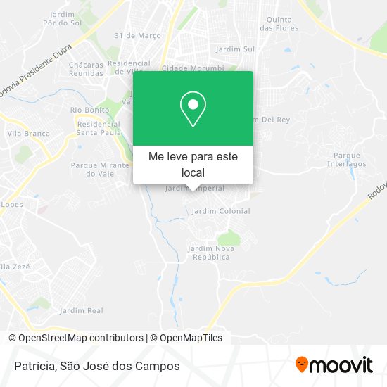 Patrícia mapa