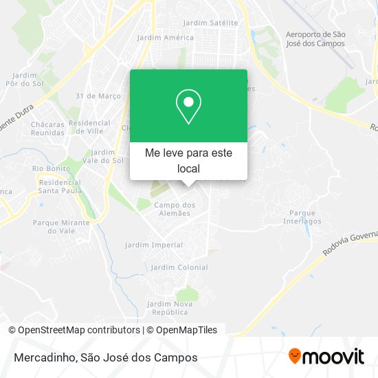 Mercadinho mapa