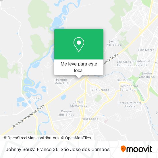 Johnny Souza Franco 36 mapa