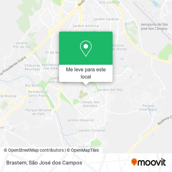 Brastem mapa