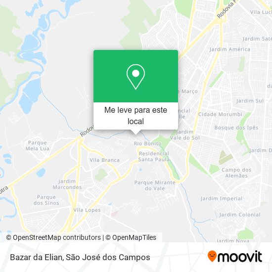 Bazar da Elian mapa
