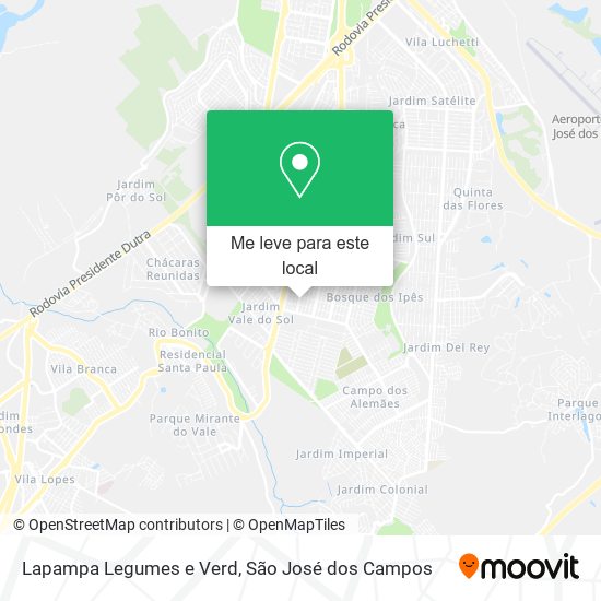 Lapampa Legumes e Verd mapa