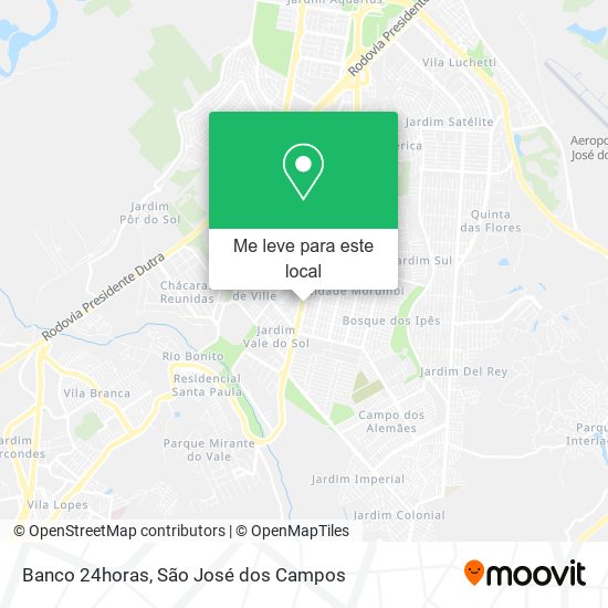 Banco 24horas mapa