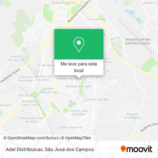 Adel Distribuicao mapa