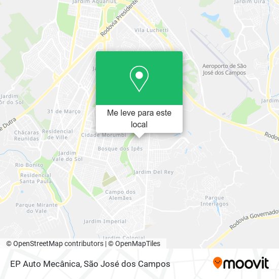 EP Auto Mecânica mapa