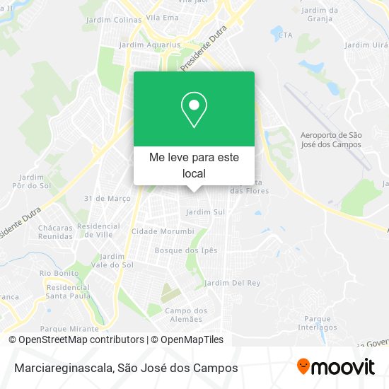 Marciareginascala mapa