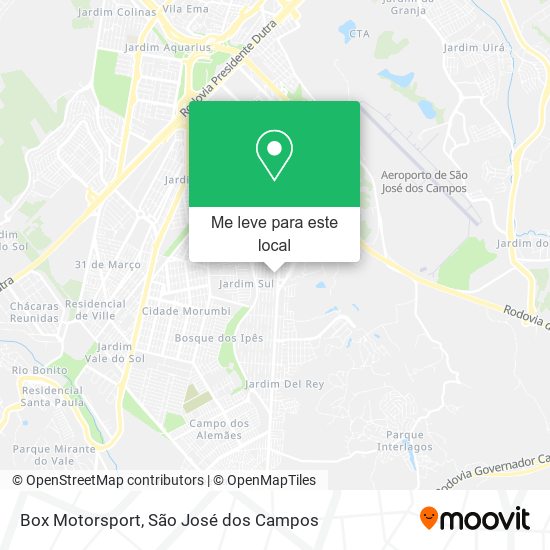 Box Motorsport mapa