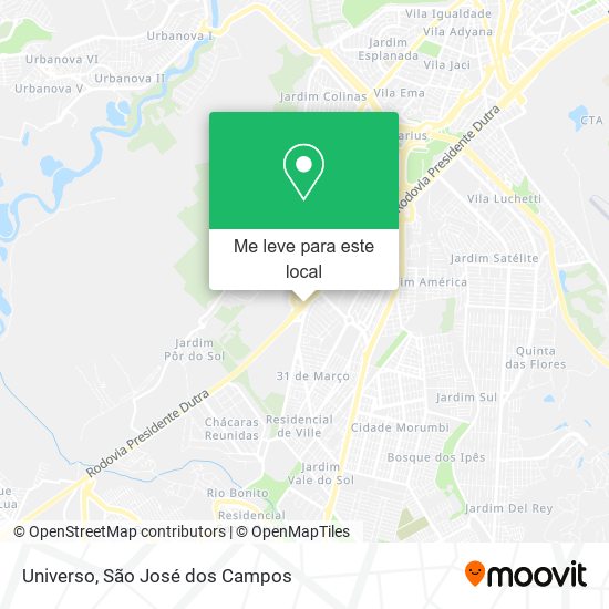 Universo mapa