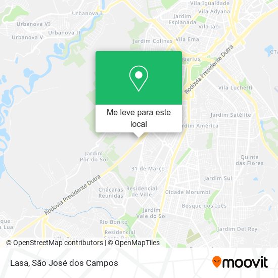Lasa mapa