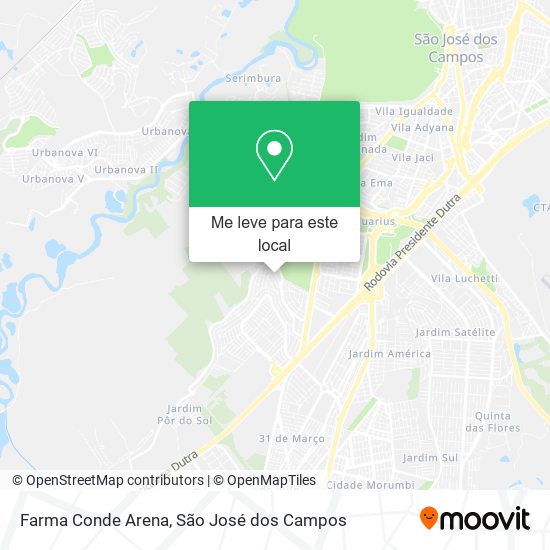 Farma Conde Arena mapa