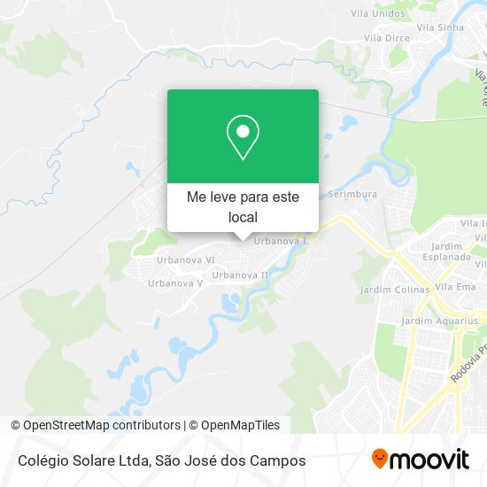 Colégio Solare Ltda mapa