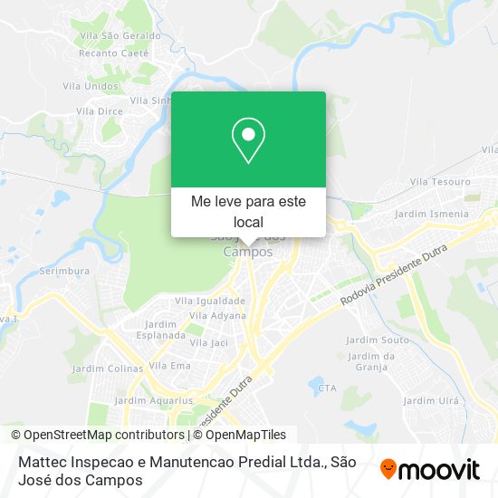 Mattec Inspecao e Manutencao Predial Ltda. mapa