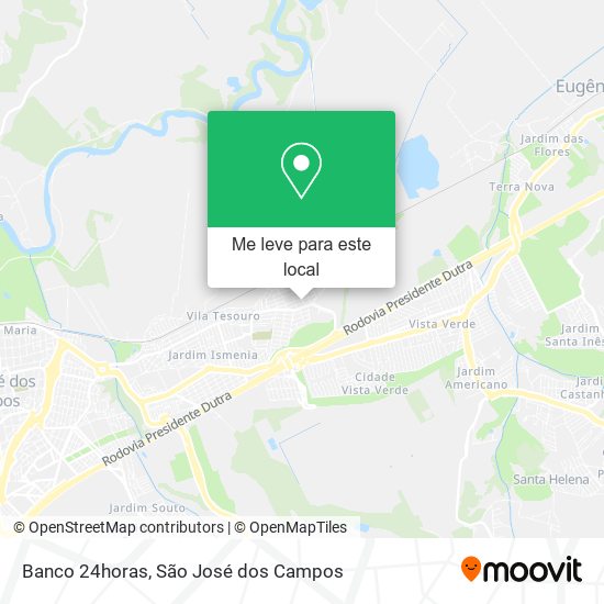 Banco 24horas mapa