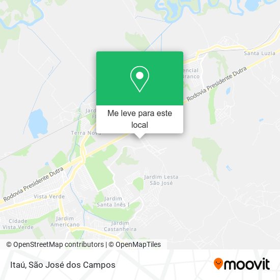Itaú mapa