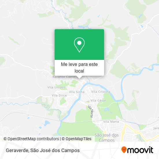 Geraverde mapa