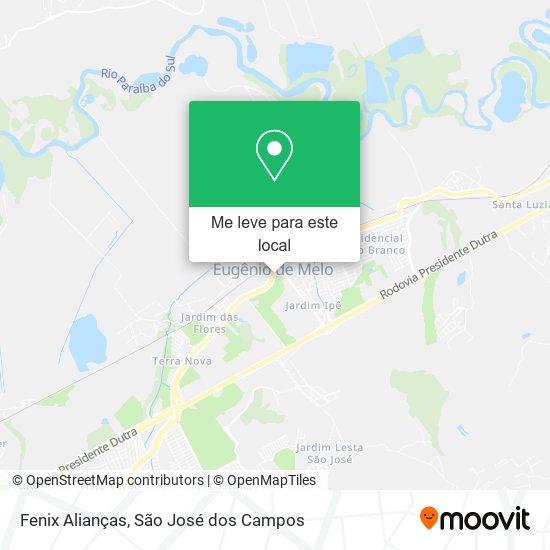 Fenix Alianças mapa