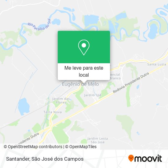 Santander mapa