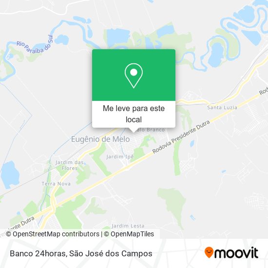 Banco 24horas mapa