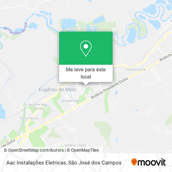 Aac Instalações Eletricas mapa
