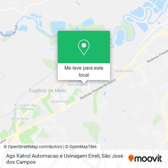 Ags Katrol Automacao e Usinagem Eireli mapa