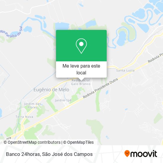 Banco 24horas mapa