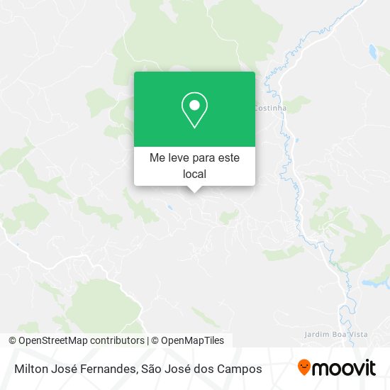 Milton José Fernandes mapa