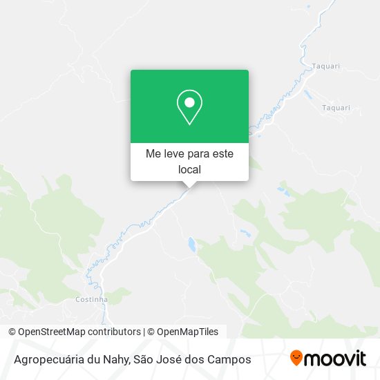 Agropecuária du Nahy mapa