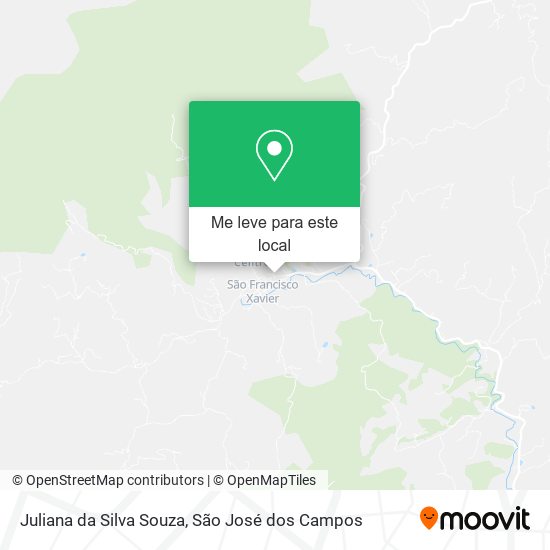 Juliana da Silva Souza mapa
